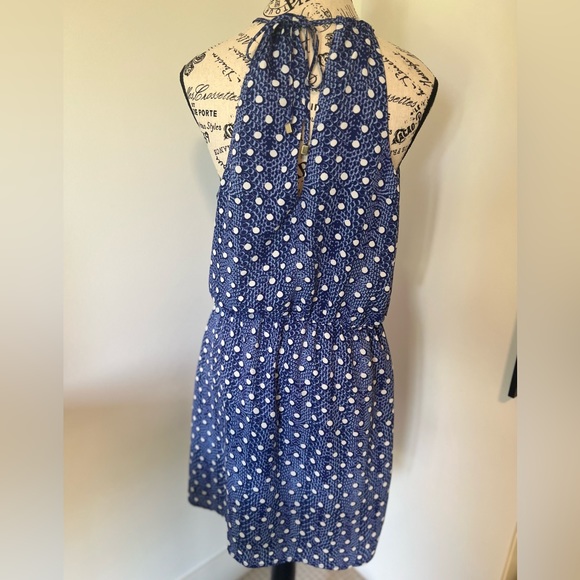Polka Dot Blue Dynamite Dress - Picture 4 of 6